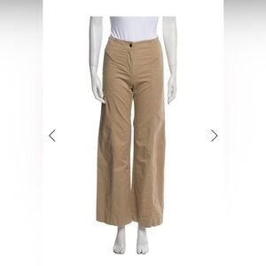 Veronica Beard Beige Wide-Leg Pants NWOT